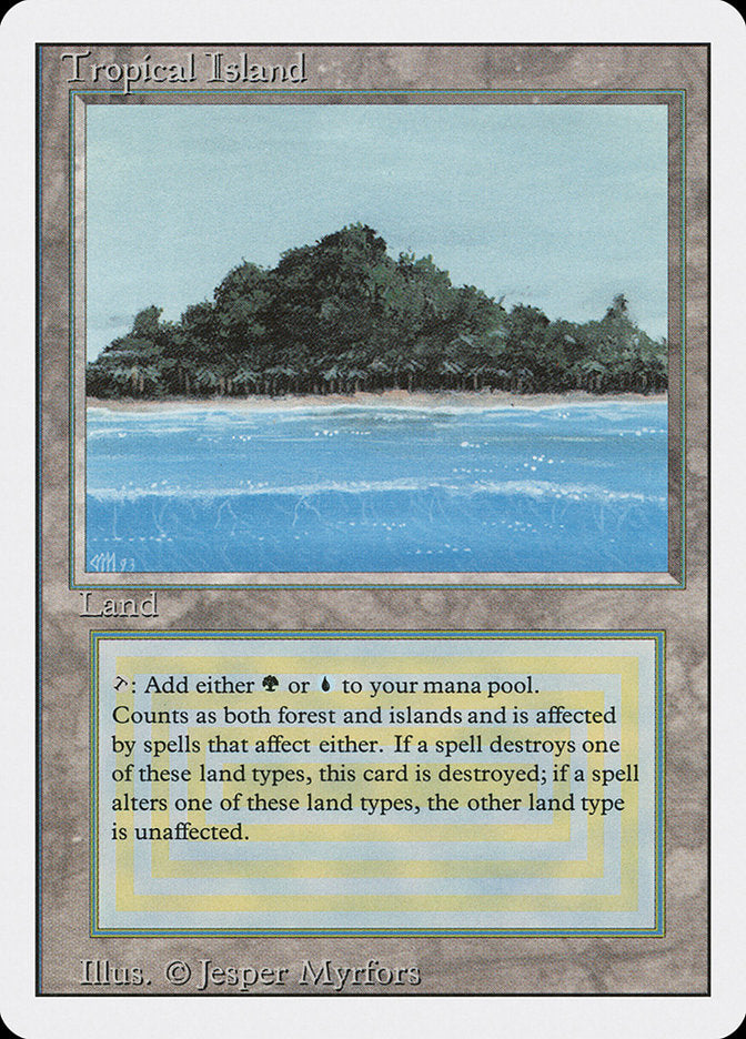 Tropical Island [Revised Edition] - Magic: The Gathering - Card Brawlers | Quebec | Canada |