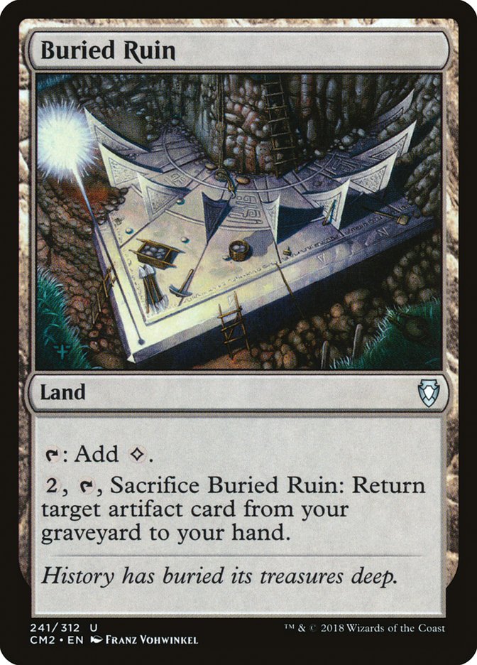 Buried Ruin [Commander Anthology Volume II] - Magic: The Gathering - Card Brawlers | Quebec | Canada |