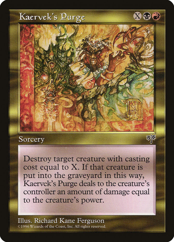 Kaervek's Purge [Mirage] - Magic: The Gathering - Card Brawlers | Quebec | Canada |