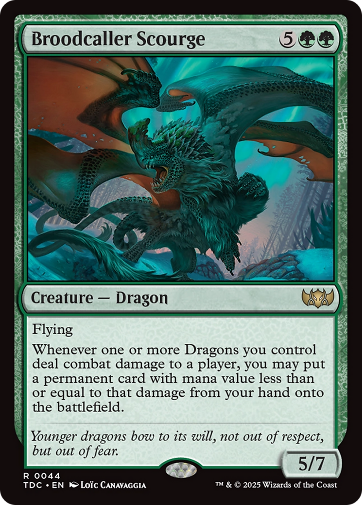 Broodcaller Scourge [Tarkir: Dragonstorm Commander] - Magic: The Gathering - Card Brawlers | Quebec | Canada |