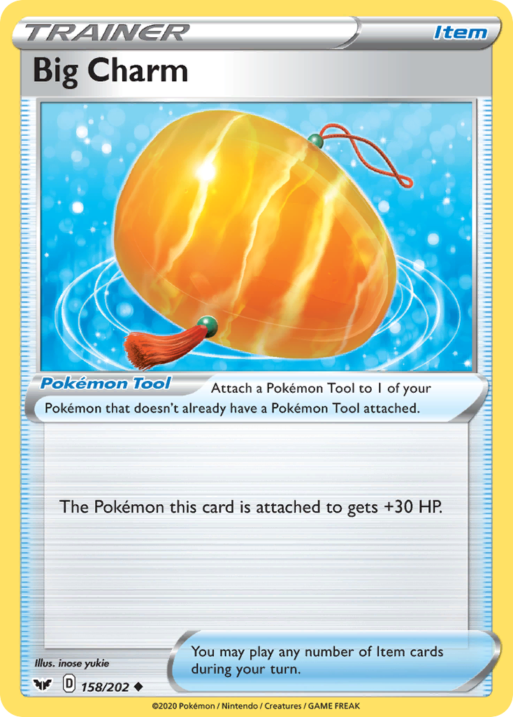 Big Charm (158/202) [Sword & Shield: Base Set] - Pokémon - Card Brawlers | Quebec | Canada |