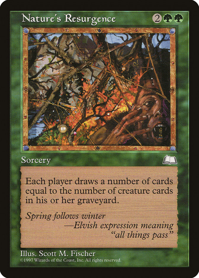 Nature's Resurgence [Weatherlight] - Magic: The Gathering - Card Brawlers | Quebec | Canada |