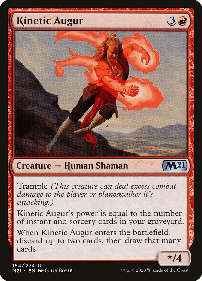 Kinetic Augur [Core Set 2021] - Magic: The Gathering - Card Brawlers | Quebec | Canada |