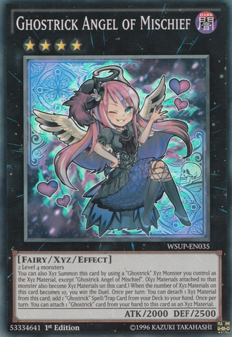 Ghostrick Angel of MIschief [WSUP-EN035] Super Rare - Yu-Gi-Oh! - Card Brawlers | Quebec | Canada |
