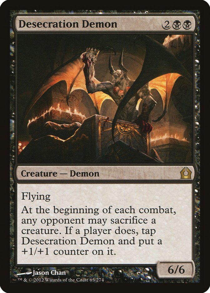 Desecration Demon [Return to Ravnica] - Magic: The Gathering - Card Brawlers | Quebec | Canada |