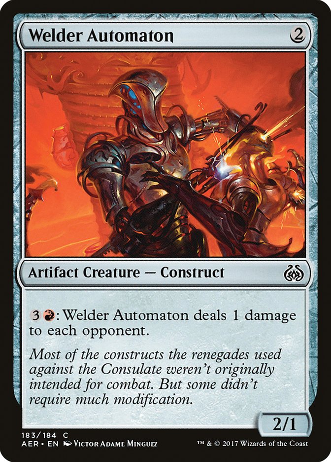 Welder Automaton [Aether Revolt] - Magic: The Gathering - Card Brawlers | Quebec | Canada |