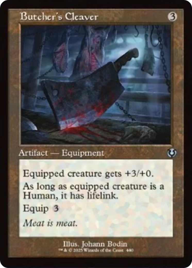 Butcher's Cleaver (Retro Frame) [Innistrad Remastered] - Magic: The Gathering - Card Brawlers | Quebec | Canada |