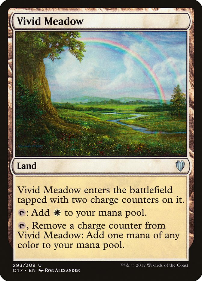 Vivid Meadow [Commander 2017] - Magic: The Gathering - Card Brawlers | Quebec | Canada |
