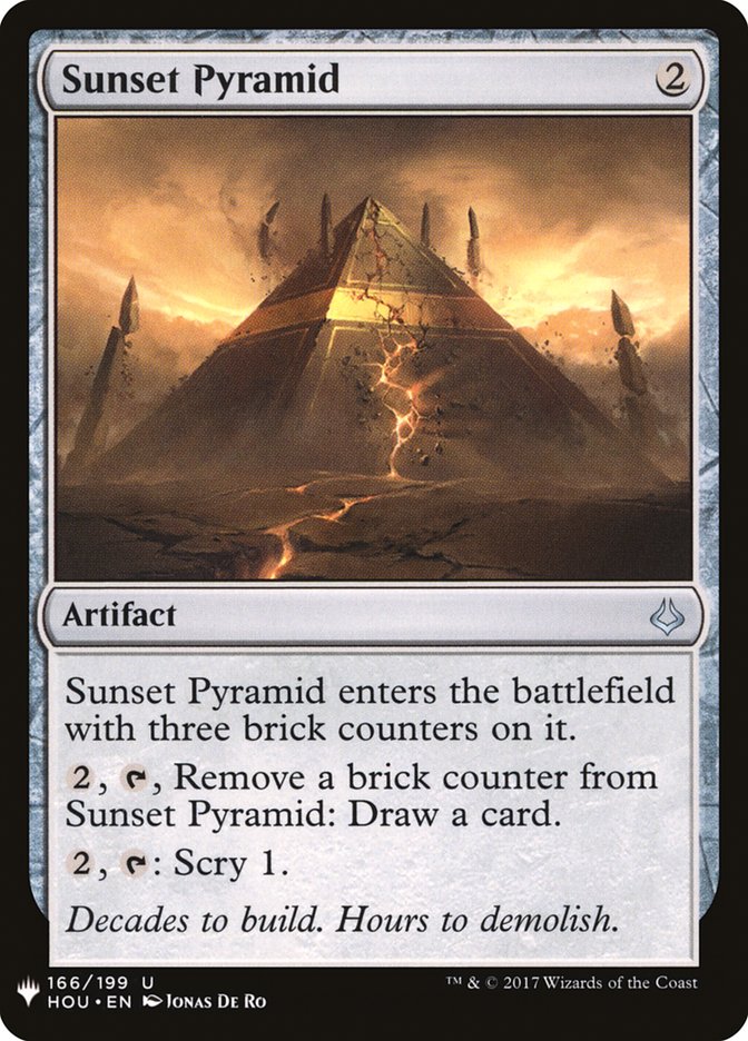 Sunset Pyramid [Mystery Booster] - Magic: The Gathering - Card Brawlers | Quebec | Canada |