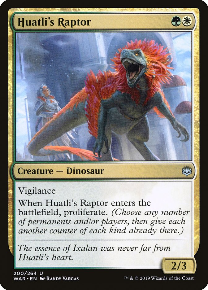 Huatli's Raptor [War of the Spark] - Magic: The Gathering - Card Brawlers | Quebec | Canada |