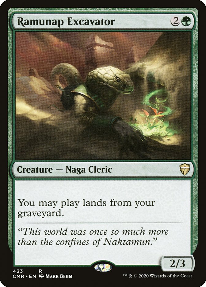 Ramunap Excavator [Commander Legends] - Magic: The Gathering - Card Brawlers | Quebec | Canada |