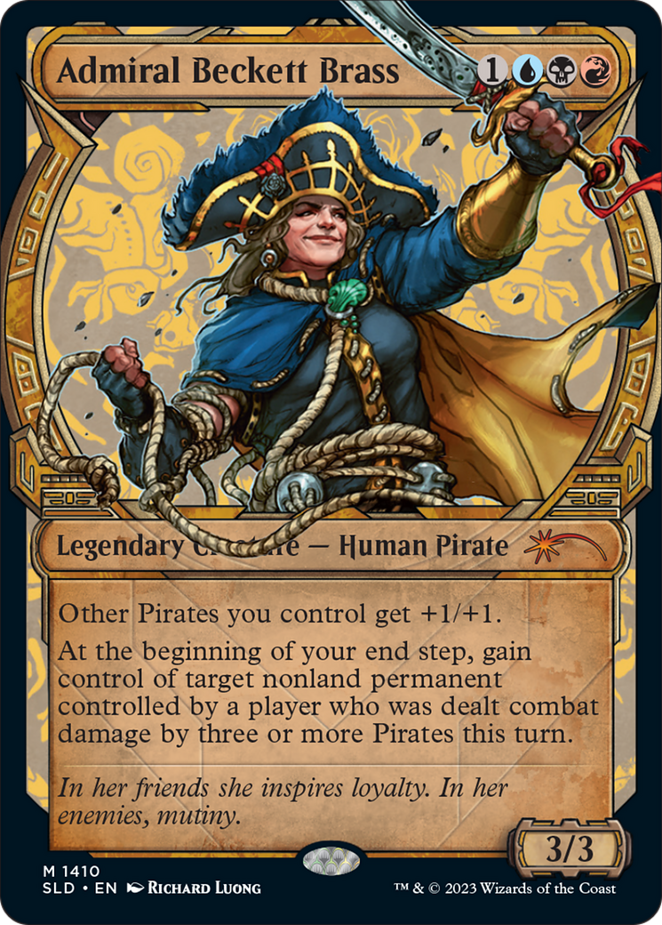 Admiral Beckett Brass (Rainbow Foil) [Secret Lair Drop Series] - Magic: The Gathering - Card Brawlers | Quebec | Canada |