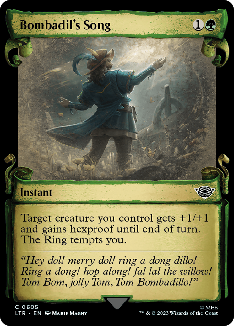 Bombadil's Song [The Lord of the Rings: Tales of Middle-Earth Showcase Scrolls] - Magic: The Gathering - Card Brawlers | Quebec | Canada |