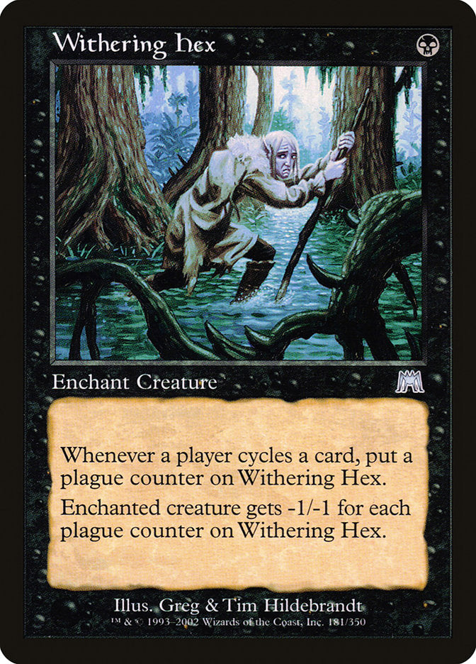 Withering Hex [Onslaught] - Magic: The Gathering - Card Brawlers | Quebec | Canada |