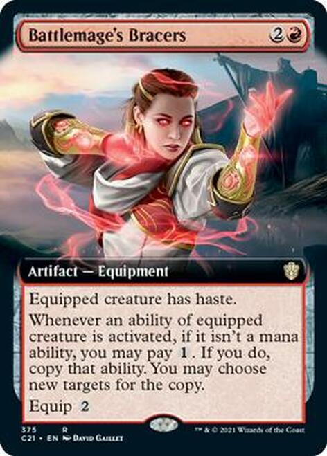 Battlemage's Bracers (Extended Art) [Commander 2021] - Magic: The Gathering - Card Brawlers | Quebec | Canada |