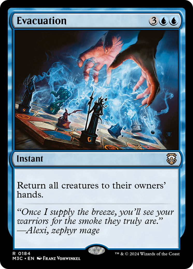 Evacuation (Ripple Foil) [Modern Horizons 3 Commander] - Magic: The Gathering - Card Brawlers | Quebec | Canada |