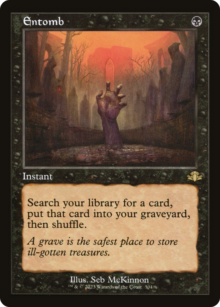 Entomb (Retro) [Dominaria Remastered] - Magic: The Gathering - Card Brawlers | Quebec | Canada |