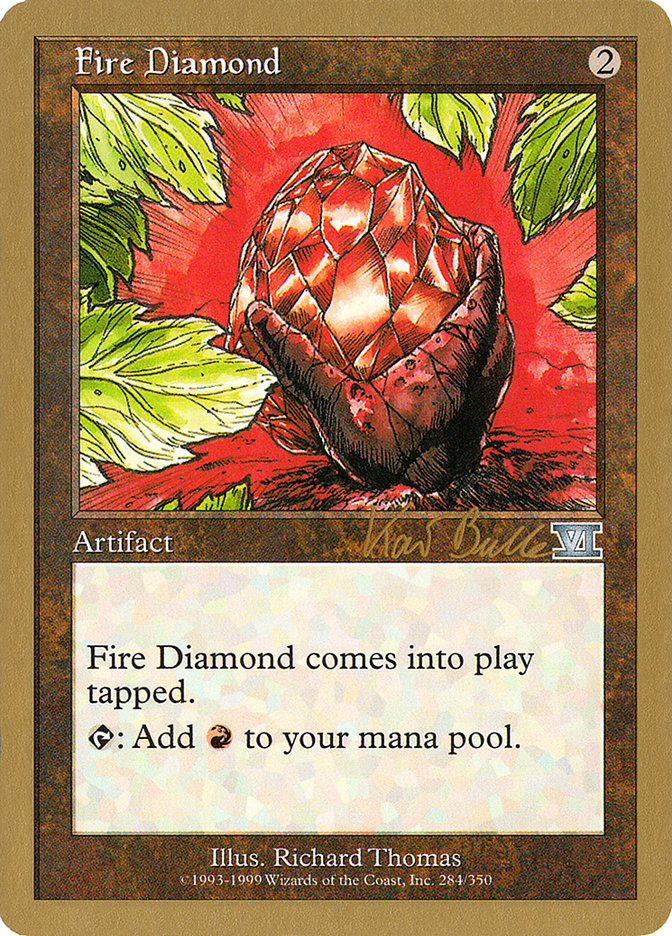 Fire Diamond (Kai Budde) [World Championship Decks 1999] - Magic: The Gathering - Card Brawlers | Quebec | Canada |