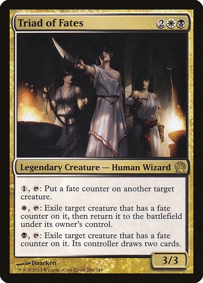 Triad of Fates [Theros] - Magic: The Gathering - Card Brawlers | Quebec | Canada |