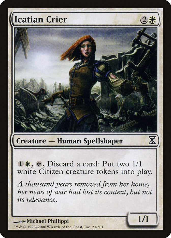 Icatian Crier [Time Spiral] - Magic: The Gathering - Card Brawlers | Quebec | Canada |