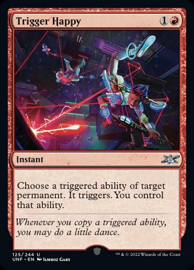 Trigger Happy [Unfinity] - Magic: The Gathering - Card Brawlers | Quebec | Canada |