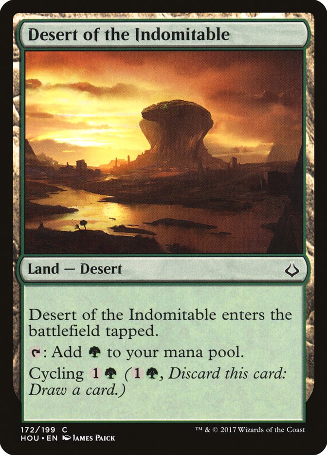 Desert of the Indomitable [Hour of Devastation] - Magic: The Gathering - Card Brawlers | Quebec | Canada |