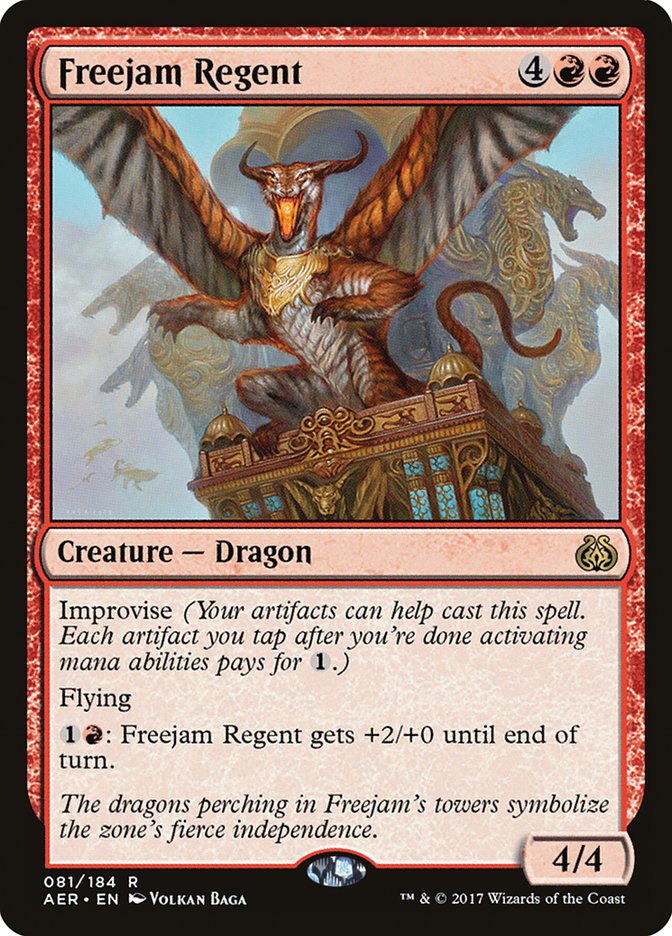 Freejam Regent [Aether Revolt] - Magic: The Gathering - Card Brawlers | Quebec | Canada |