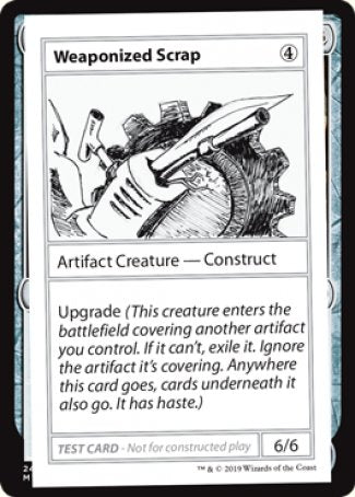 Weaponized Scrap (2021 Edition) [Mystery Booster Playtest Cards] - Magic: The Gathering - Card Brawlers | Quebec | Canada |