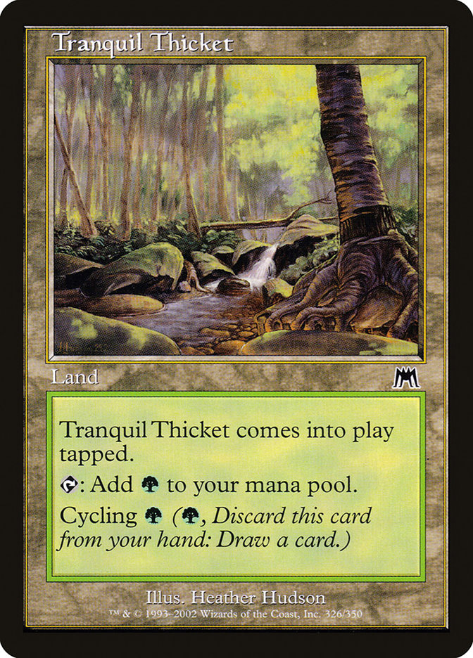 Tranquil Thicket [Onslaught] - Magic: The Gathering - Card Brawlers | Quebec | Canada |