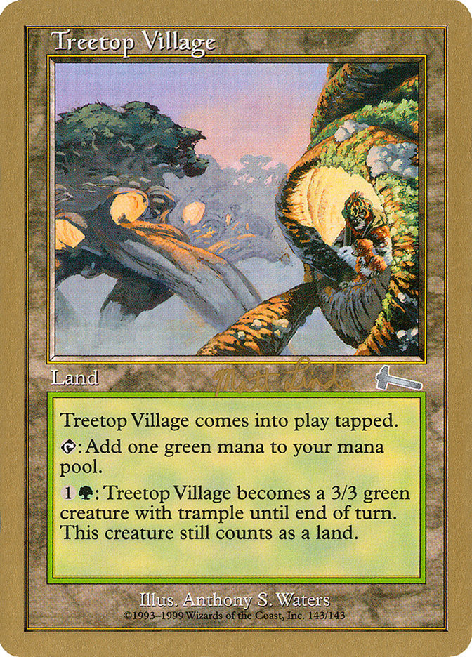 Treetop Village (Matt Linde) [World Championship Decks 1999] - Magic: The Gathering - Card Brawlers | Quebec | Canada |