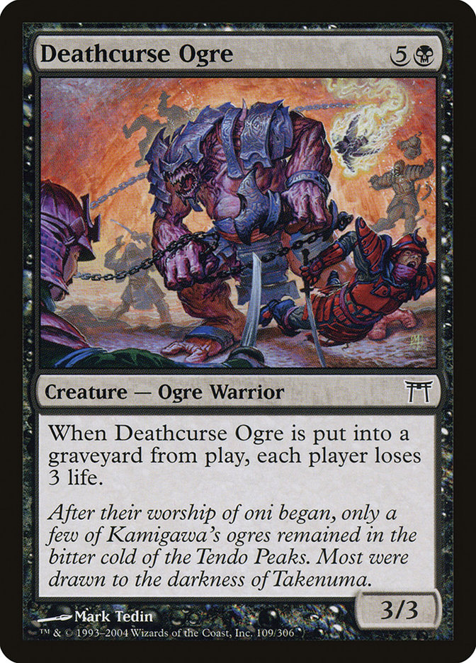 Deathcurse Ogre [Champions of Kamigawa] - Magic: The Gathering - Card Brawlers | Quebec | Canada |
