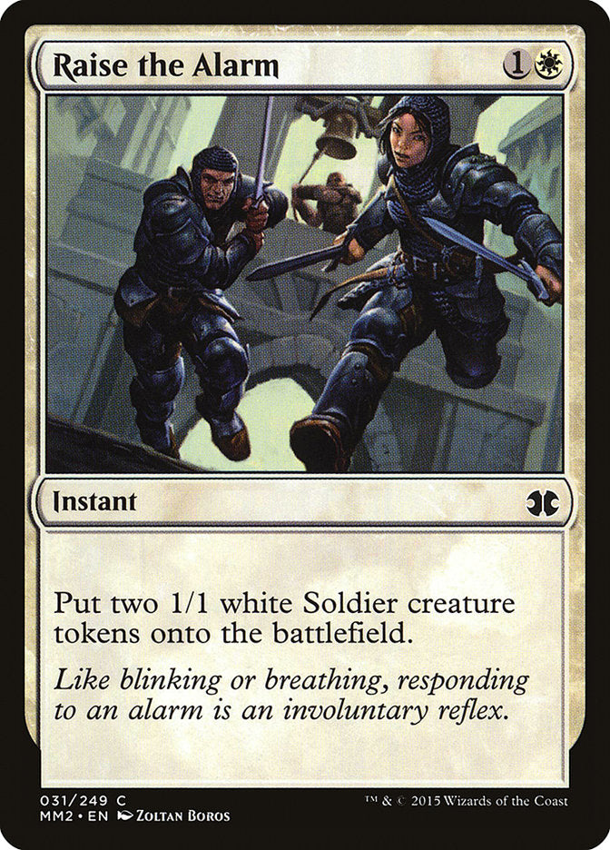 Raise the Alarm [Modern Masters 2015] - Magic: The Gathering - Card Brawlers | Quebec | Canada |