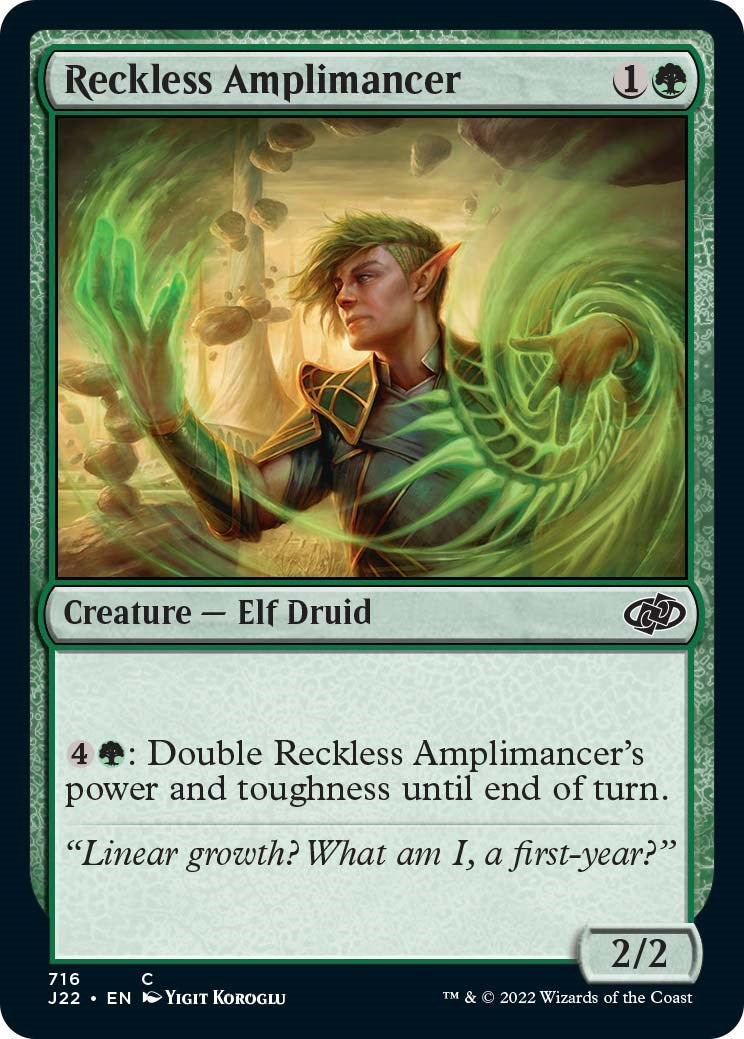 Reckless Amplimancer [Jumpstart 2022] - Magic: The Gathering - Card Brawlers | Quebec | Canada |