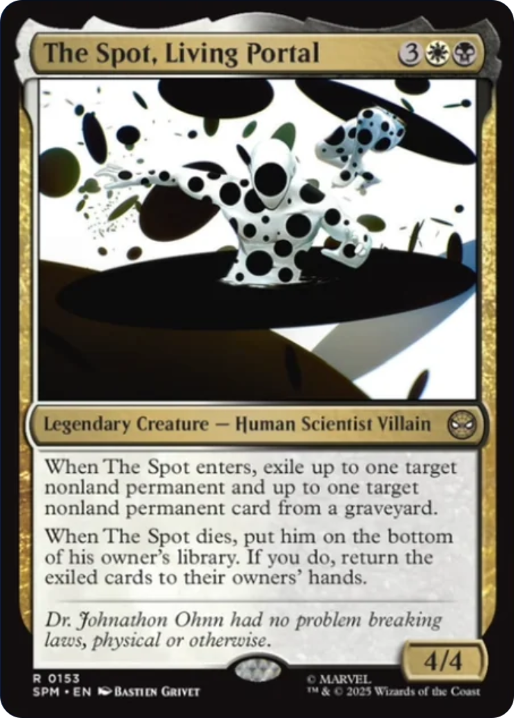 The Spot, Living Portal [Marvel's Spider-Man] - Magic: The Gathering - Card Brawlers | Quebec | Canada |