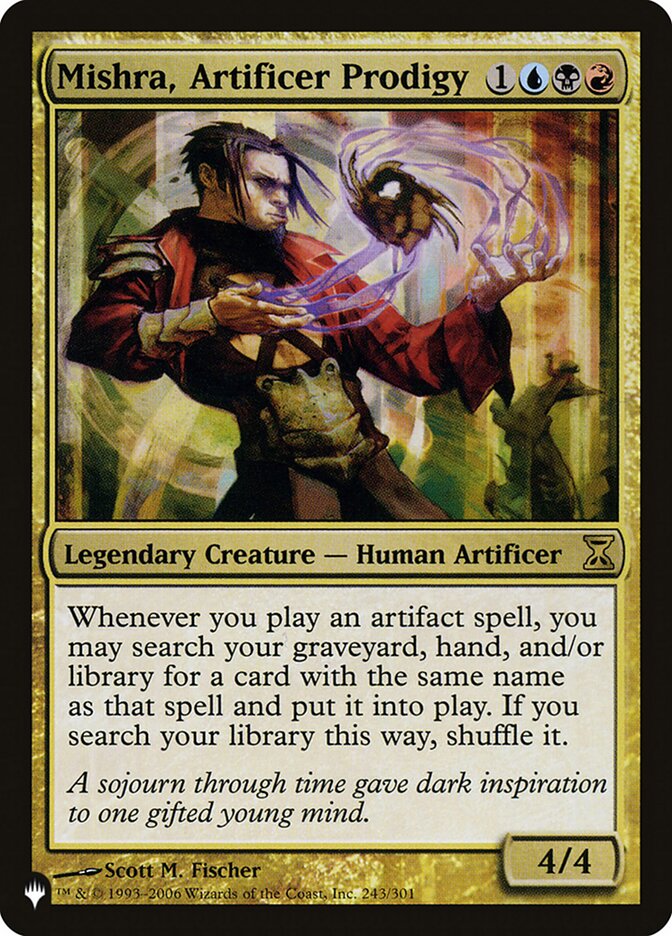 Mishra, Artificer Prodigy [The List] - Magic: The Gathering - Card Brawlers | Quebec | Canada |