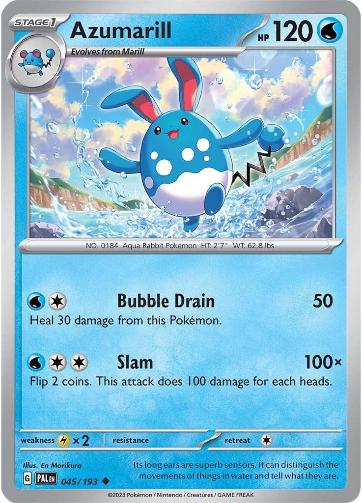 Azumarill (045/193) [Scarlet & Violet: Paldea Evolved] - Pokémon - Card Brawlers | Quebec | Canada |