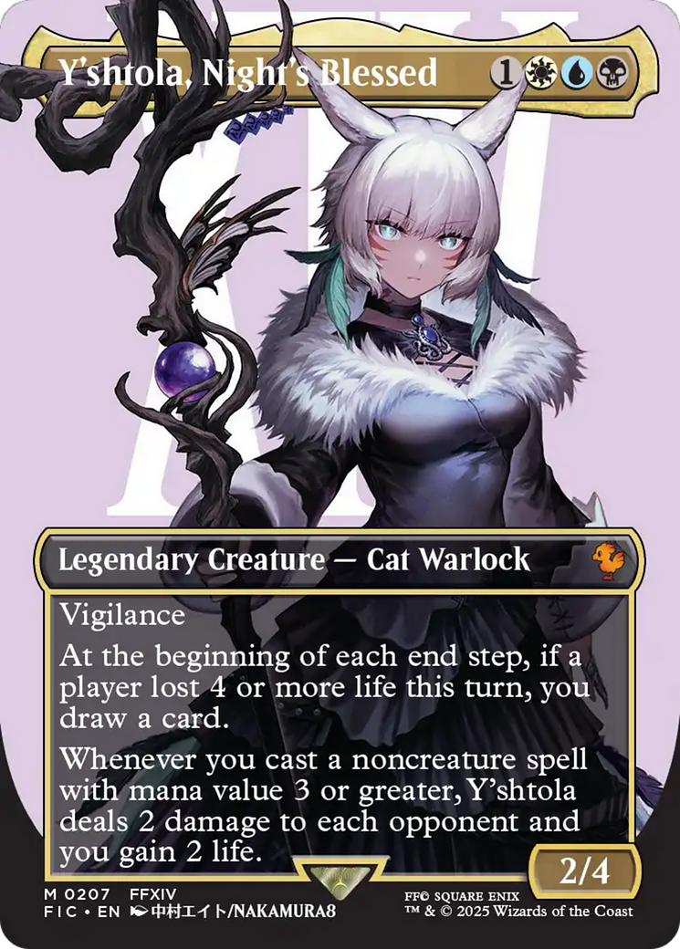 Y'shtola, Night's Blessed (Borderless) [FINAL FANTASY Commander] - Magic: The Gathering - Card Brawlers | Quebec | Canada |