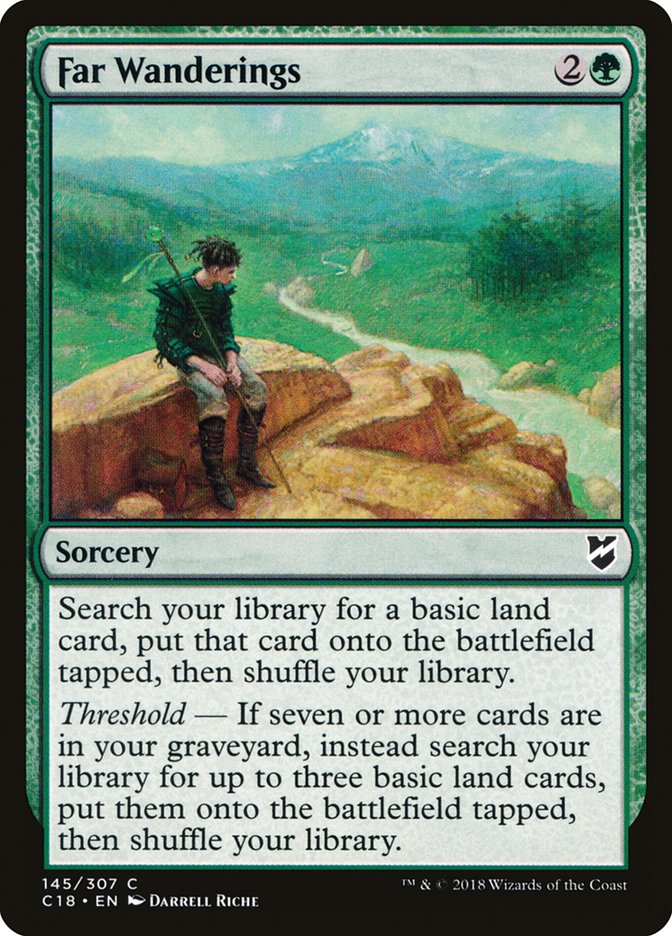 Far Wanderings [Commander 2018] - Magic: The Gathering - Card Brawlers | Quebec | Canada |