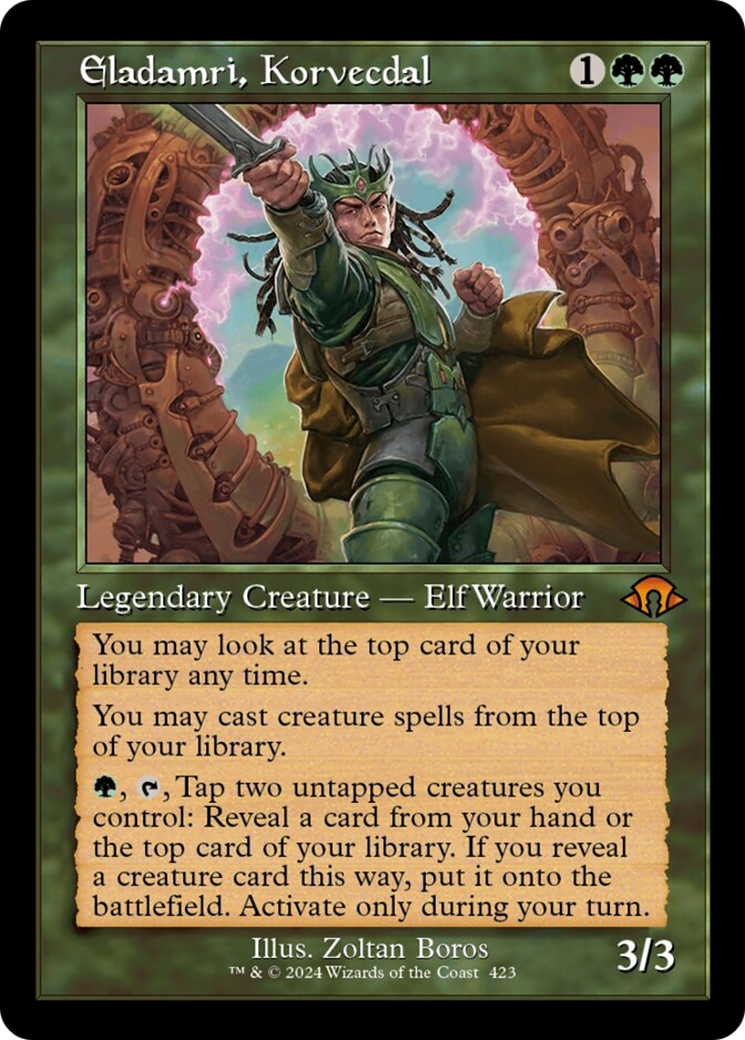 Eladamri, Korvecdal (Retro) [Modern Horizons 3] - Magic: The Gathering - Card Brawlers | Quebec | Canada |