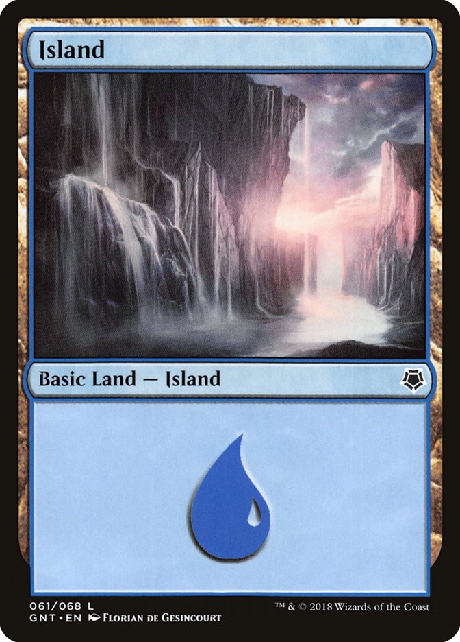 Island (61) [Game Night 2018] - Magic: The Gathering - Card Brawlers | Quebec | Canada |