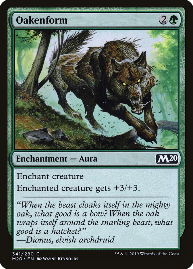 Oakenform [Core Set 2020] - Magic: The Gathering - Card Brawlers | Quebec | Canada |