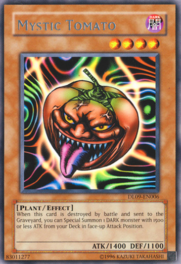 Mystic Tomato (Silver) [DL09-EN006] Rare - Yu-Gi-Oh! - Card Brawlers | Quebec | Canada |