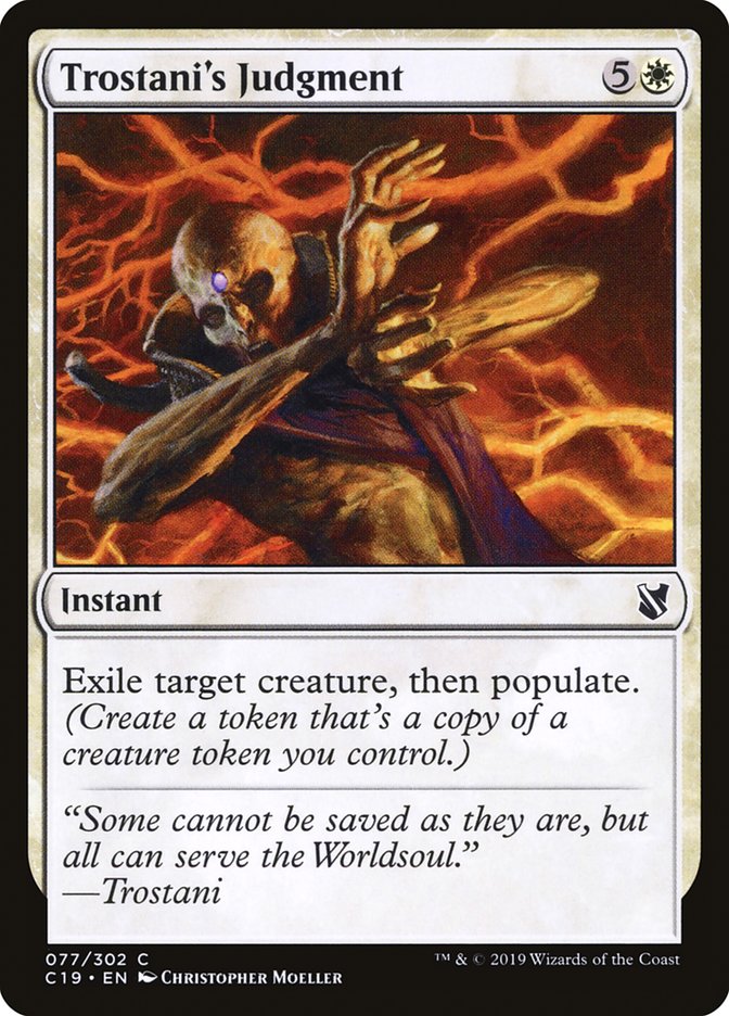 Trostani's Judgment [Commander 2019] - Magic: The Gathering - Card Brawlers | Quebec | Canada |