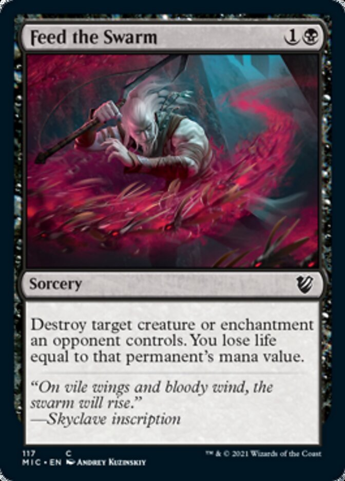Feed the Swarm [Innistrad: Midnight Hunt Commander] - Magic: The Gathering - Card Brawlers | Quebec | Canada |