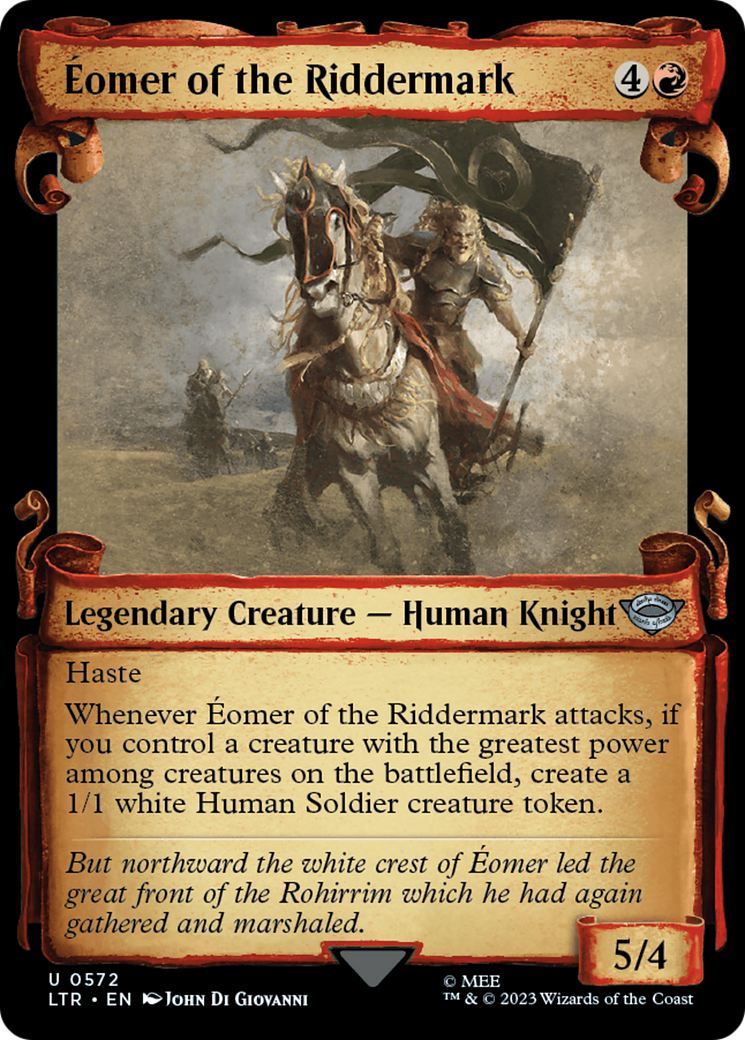 Eomer of the Riddermark [The Lord of the Rings: Tales of Middle-Earth Showcase Scrolls] - Magic: The Gathering - Card Brawlers | Quebec | Canada |