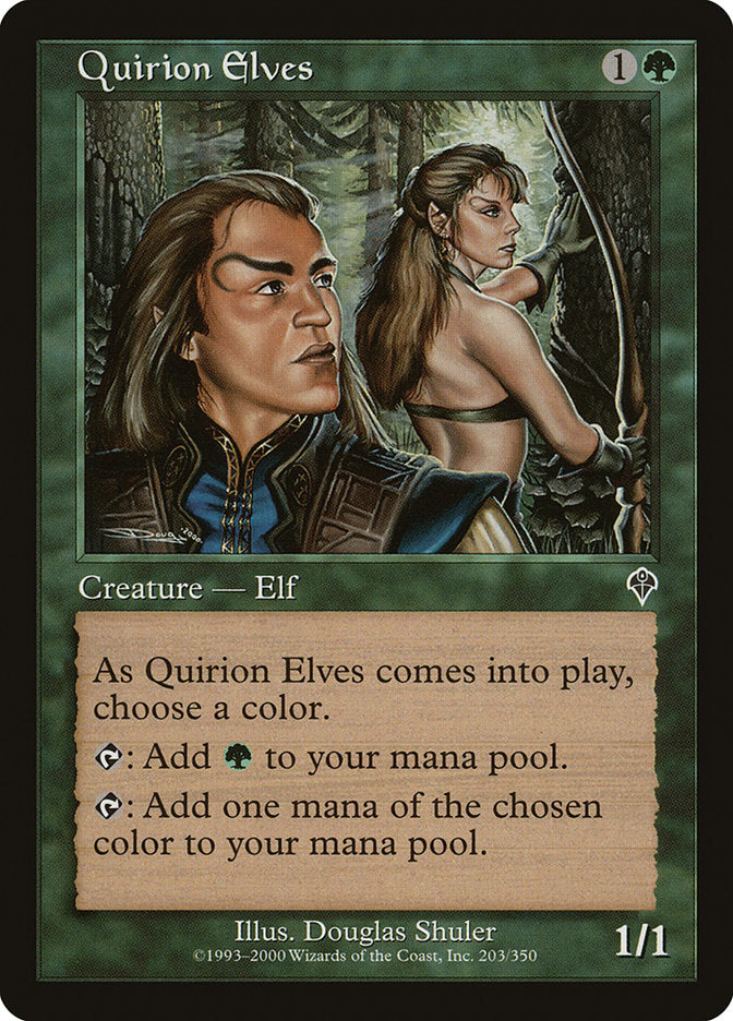 Quirion Elves [Invasion] - Magic: The Gathering - Card Brawlers | Quebec | Canada |