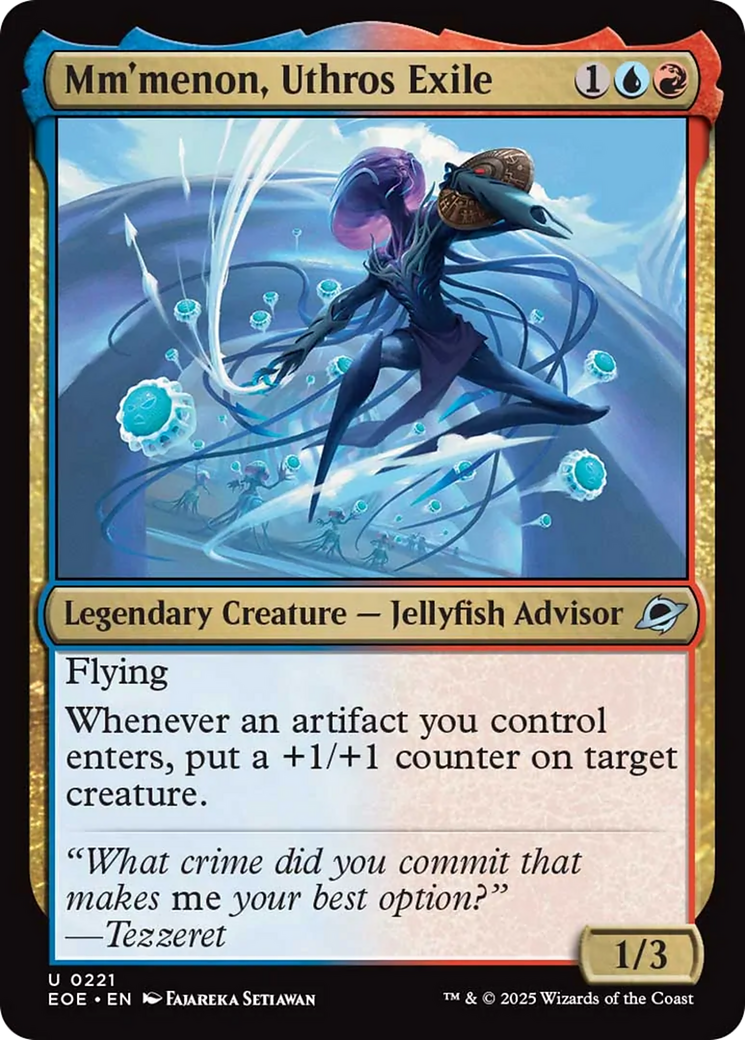 Mm'menon, Uthros Exile [Edge of Eternities] - Magic: The Gathering - Card Brawlers | Quebec | Canada |
