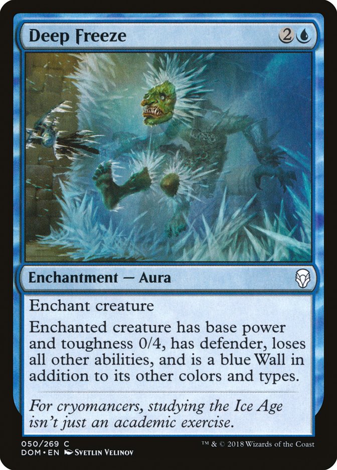 Deep Freeze [Dominaria] - Magic: The Gathering - Card Brawlers | Quebec | Canada |