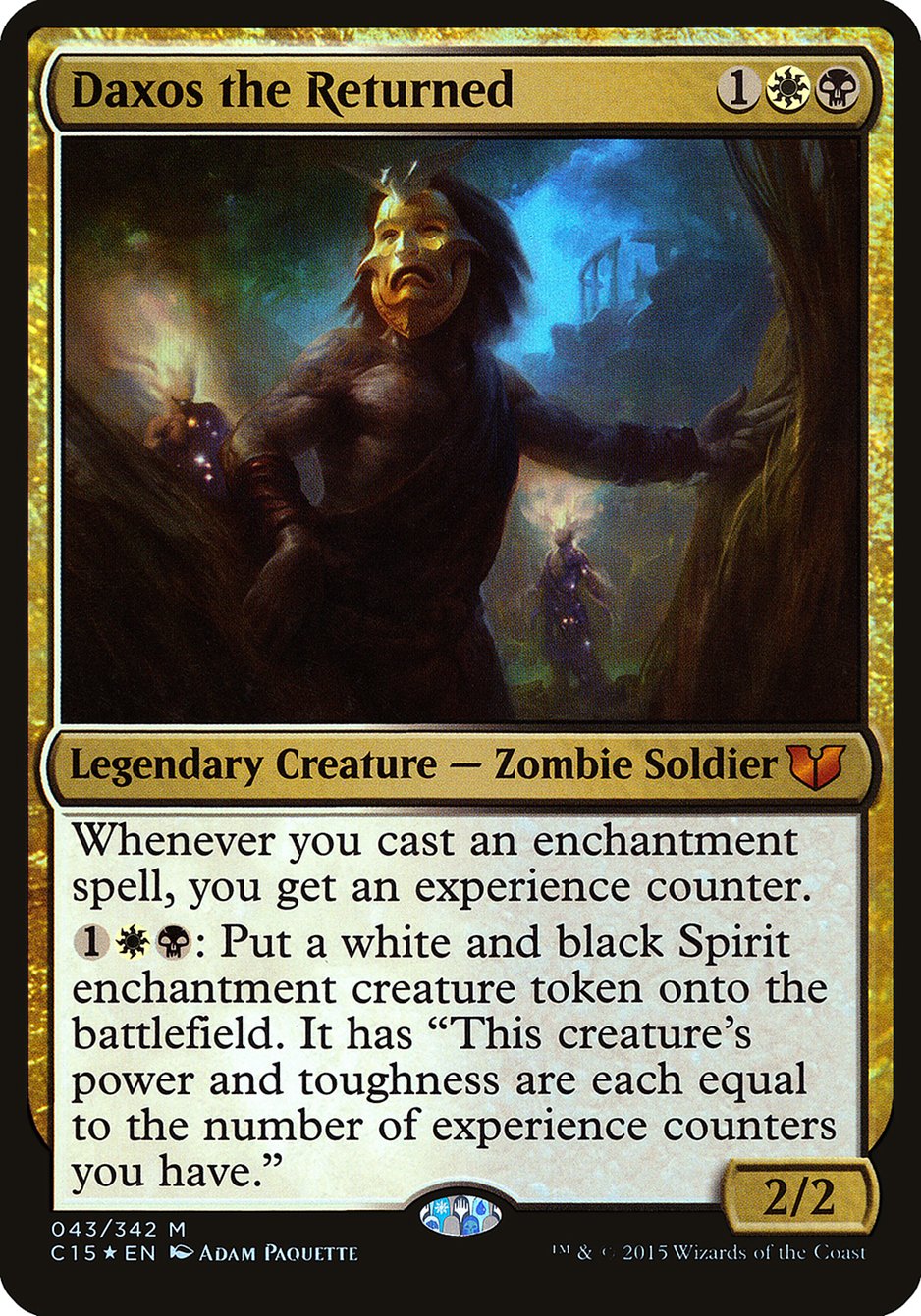Daxos the Returned (Oversized) [Commander 2015 Oversized] - Magic: The Gathering - Card Brawlers | Quebec | Canada |