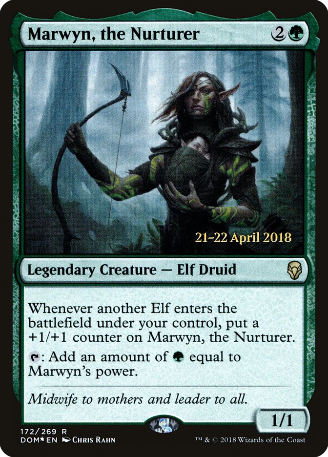 Marwyn, the Nurturer [Dominaria Prerelease Promos] - Magic: The Gathering - Card Brawlers | Quebec | Canada |